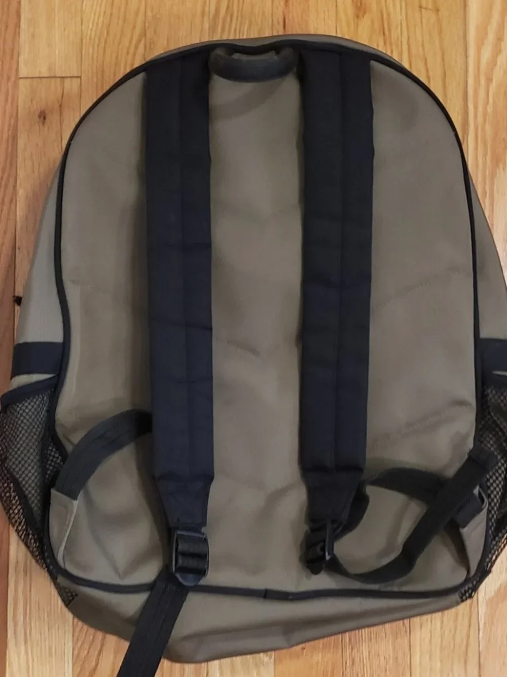Catini Diaper Bag Backpack Tan Black Multi Pocket Travel